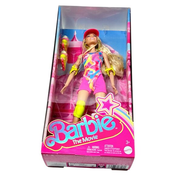 Barbie The Movie Rollerblading Barbie Fashion Doll New in Box - Picture 6 of 8